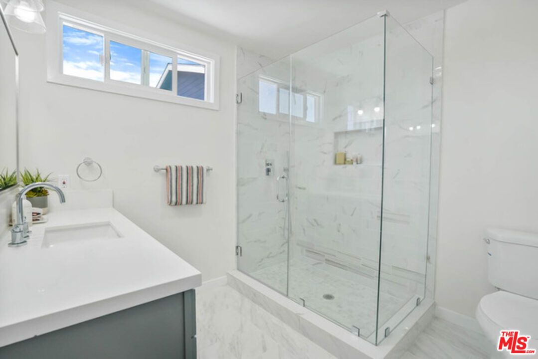 Bathroom, Glass Shower, Interior, Marble, Marble Walls