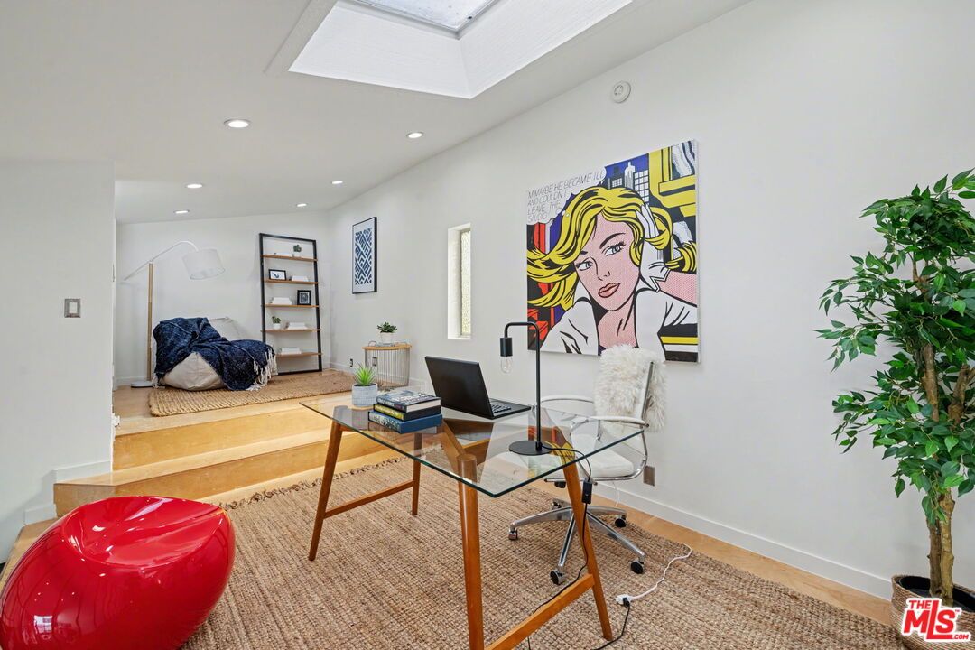 Home Office, Interior, Recessed Lighting