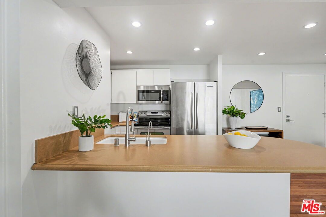 Interior, Kitchen, Recessed Lighting, Stainless Steel Appliances