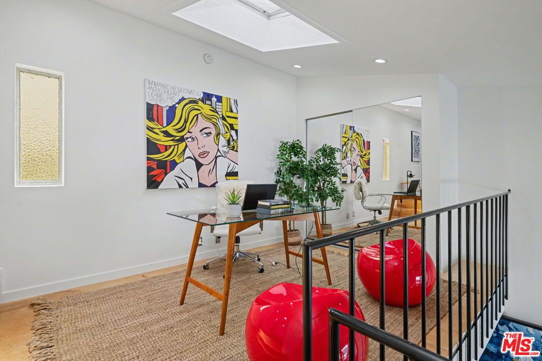 Home Office, Interior, Recessed Lighting