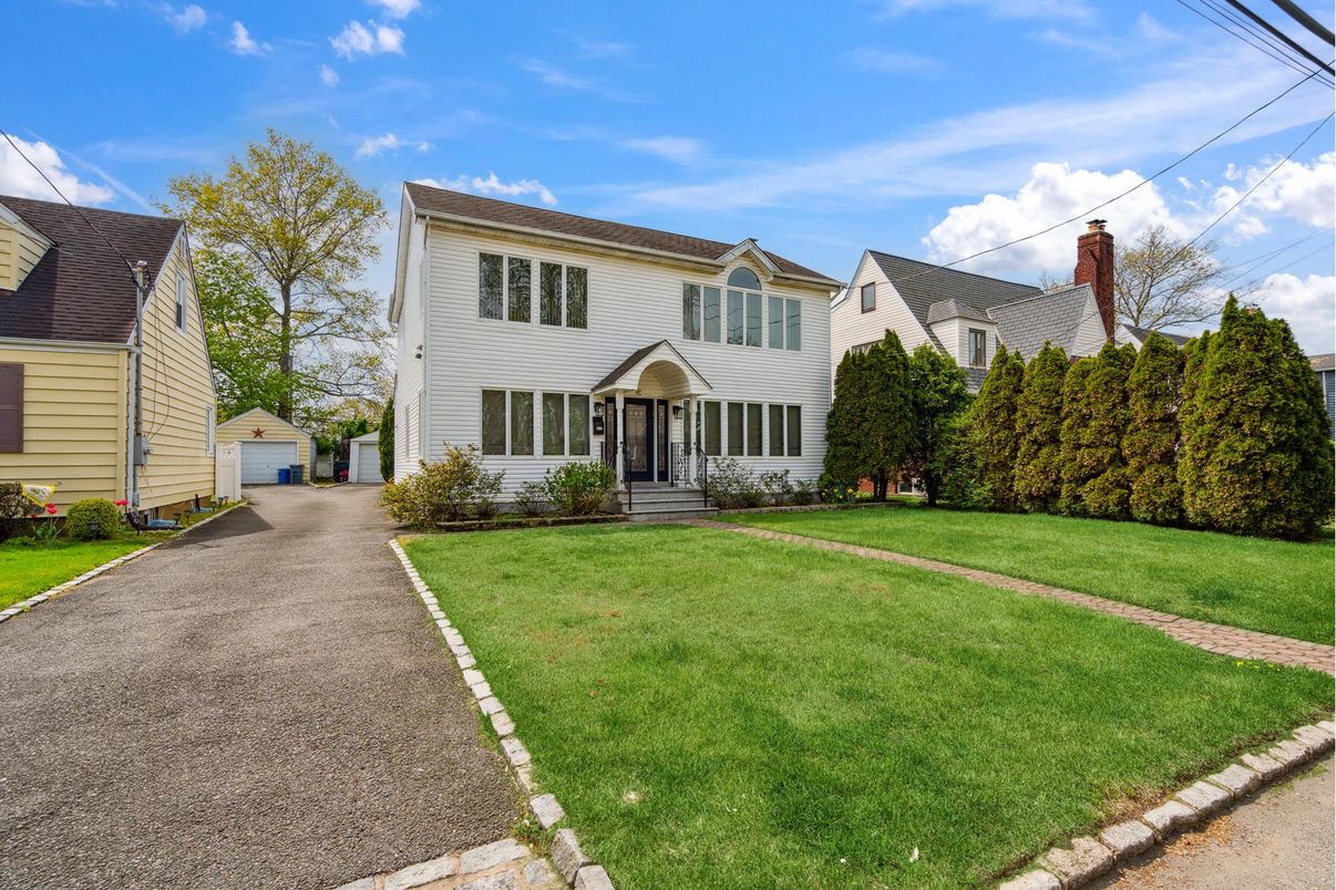 Backyard, Detached Garage, Exterior, Facade, Georgian