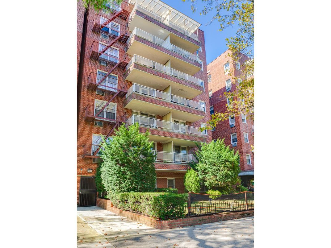Exterior, Facade, Brick Facade, Condo Building