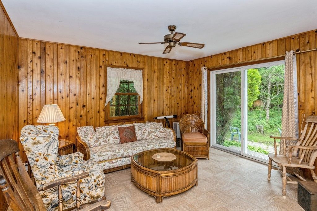 Interior, Living room, Wooden Walls
