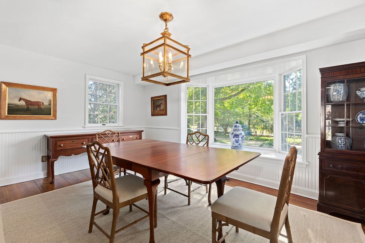 Dining room, Interior, Wood Texture Flooring