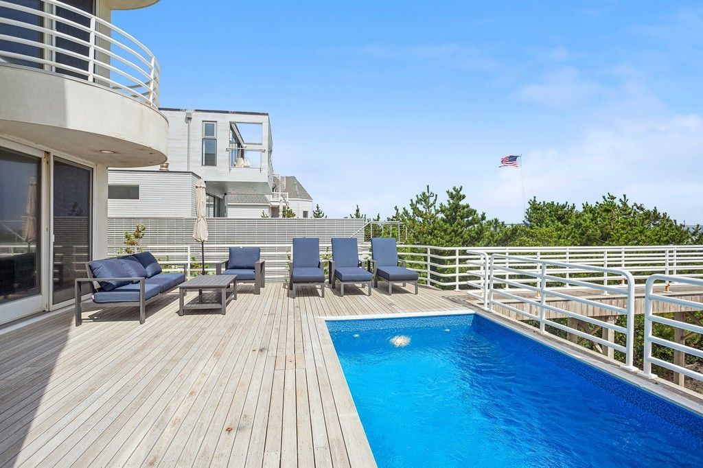 Exterior, Pool, Wood Texture Flooring