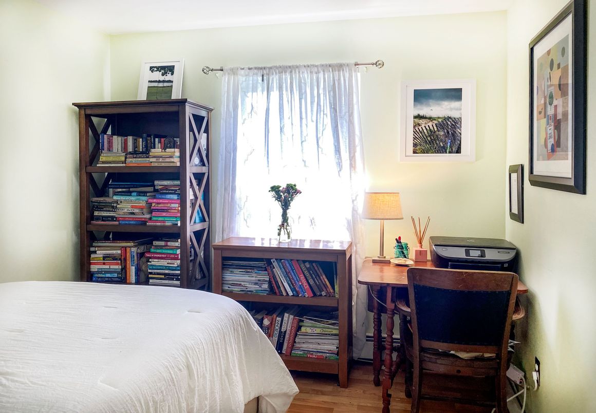 Bedroom, Home Office, Interior, Wood Texture Flooring