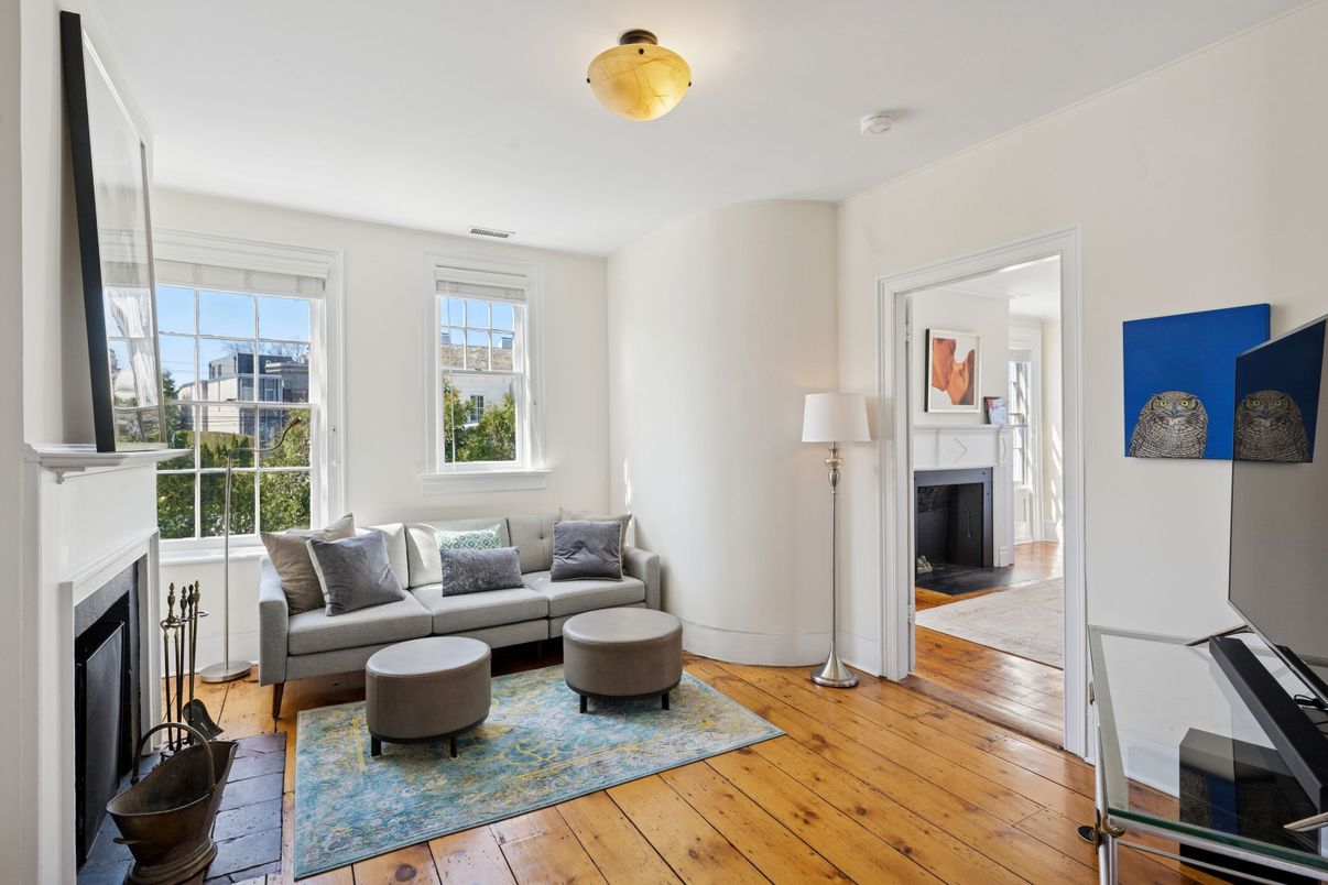 Fireplace, Interior, Living room, Wood Texture Flooring