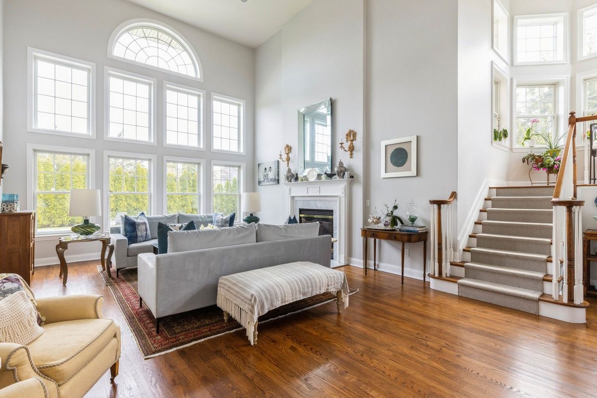 Fireplace, Interior, Living room, Wood Texture Flooring