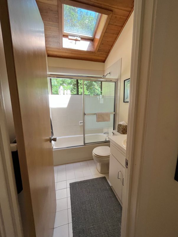 Bathroom, Interior, Wooden Ceilings