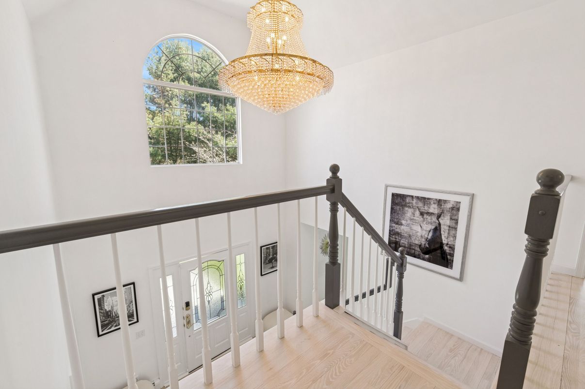 Chandelier, Interior, Wood Texture Flooring