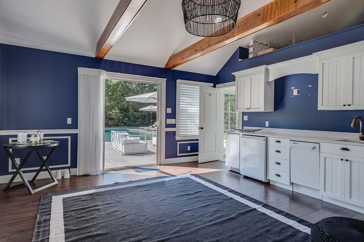 Interior, Kitchen, Wooden Beams, Wood Texture Flooring
