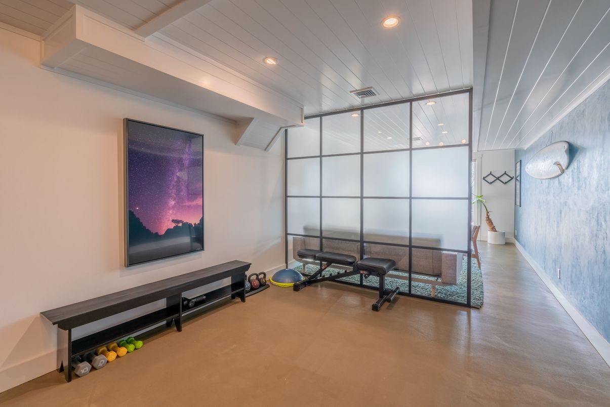 Fitness Equipment, Interior, Recessed Lighting