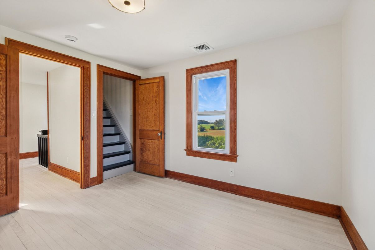 Empty room, Interior, Wood Texture Flooring