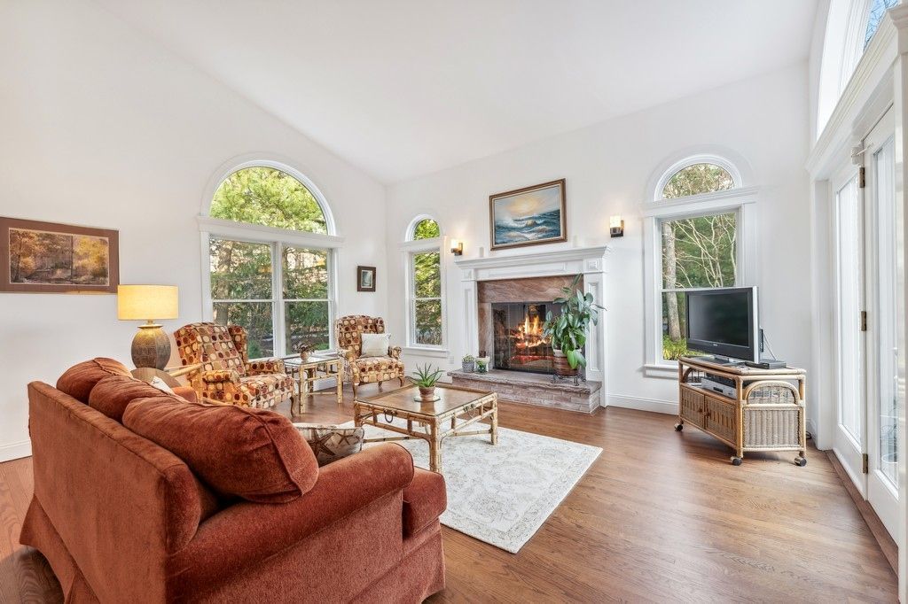 Fireplace, Interior, Living room, Wood Texture Flooring