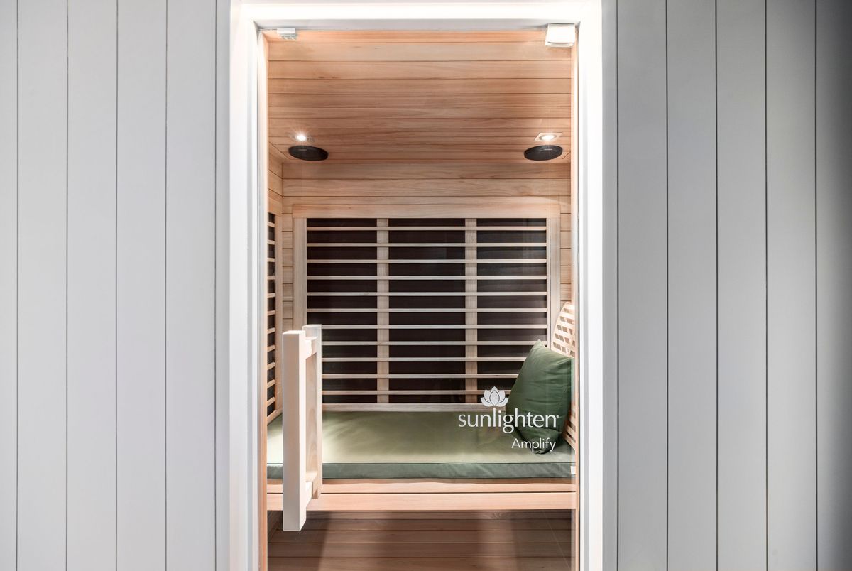Interior, Recessed Lighting, Sauna Room