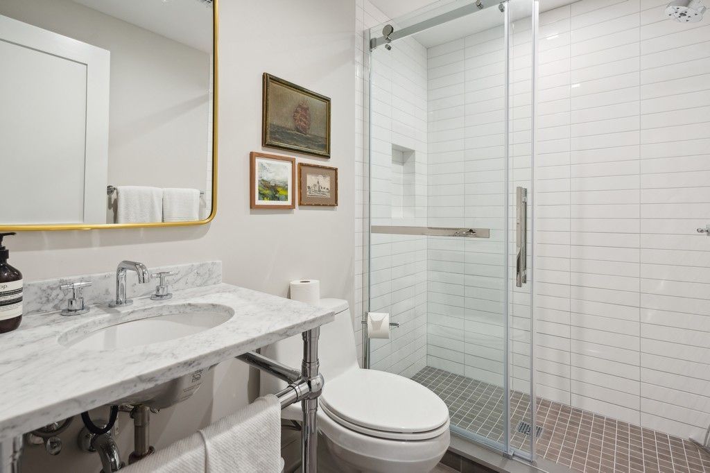Bathroom, Glass Shower, Interior