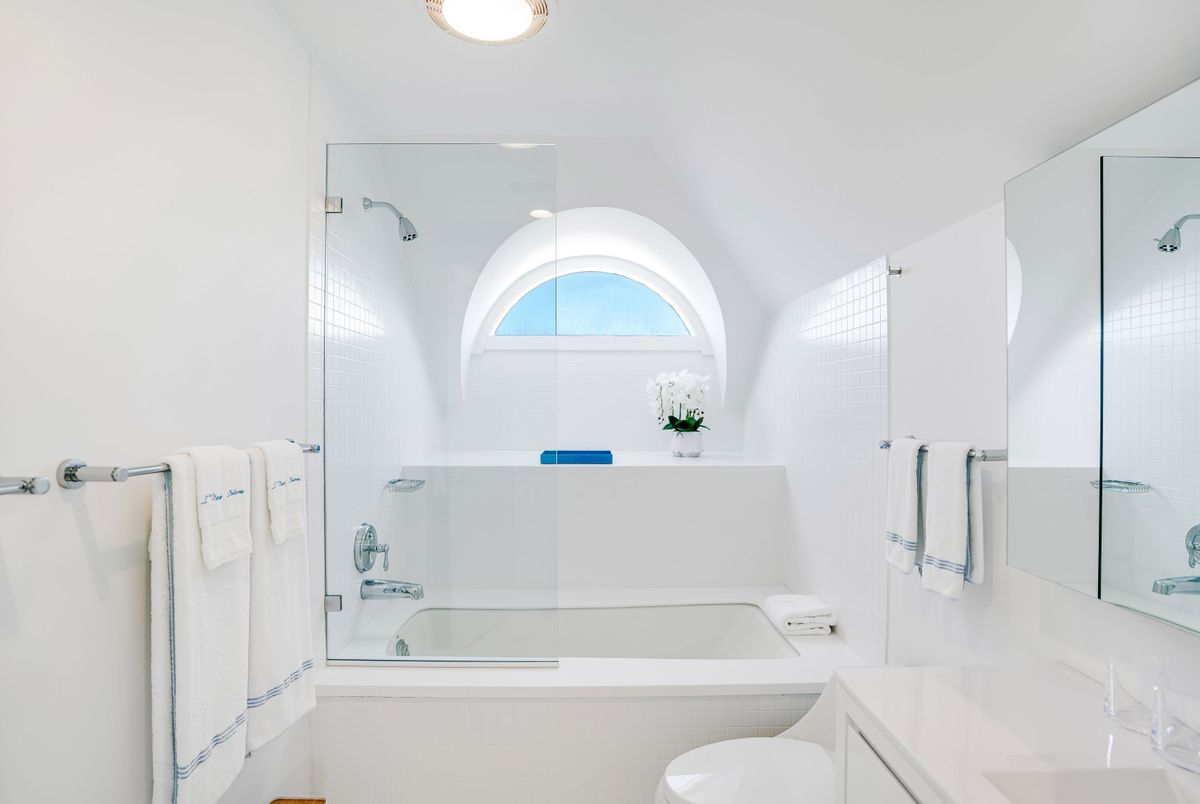 Bathroom, Glass Shower, Interior