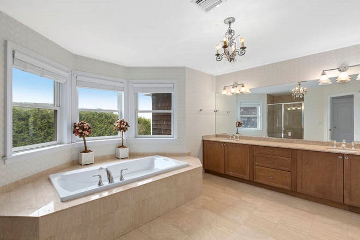 Bathroom, Chandelier, Dual Sink Vanities, Interior