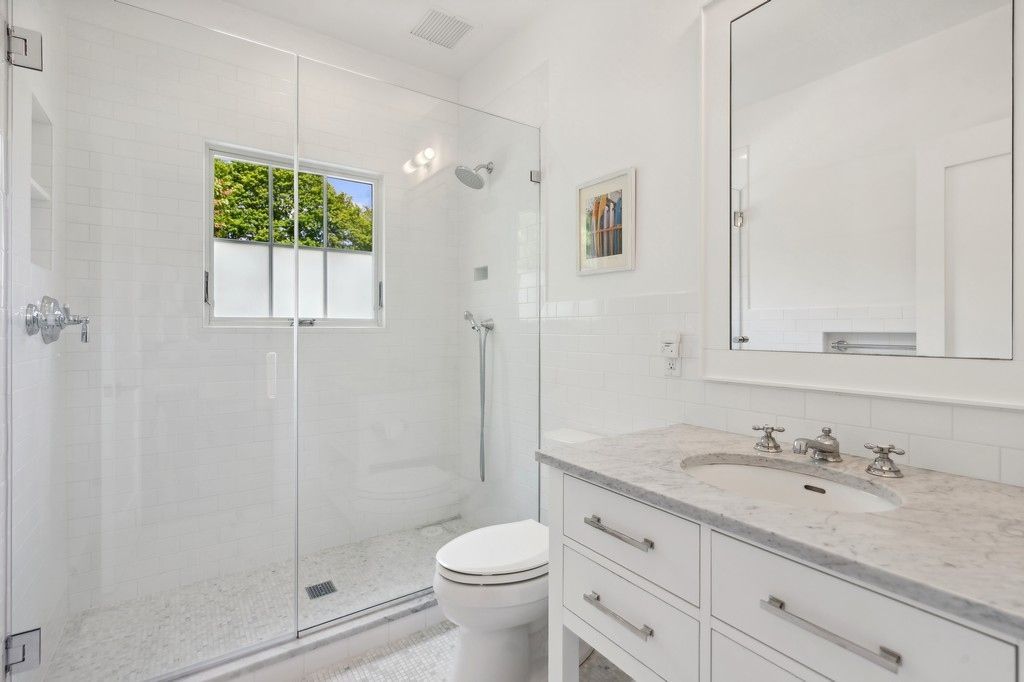 Bathroom, Glass Shower, Interior