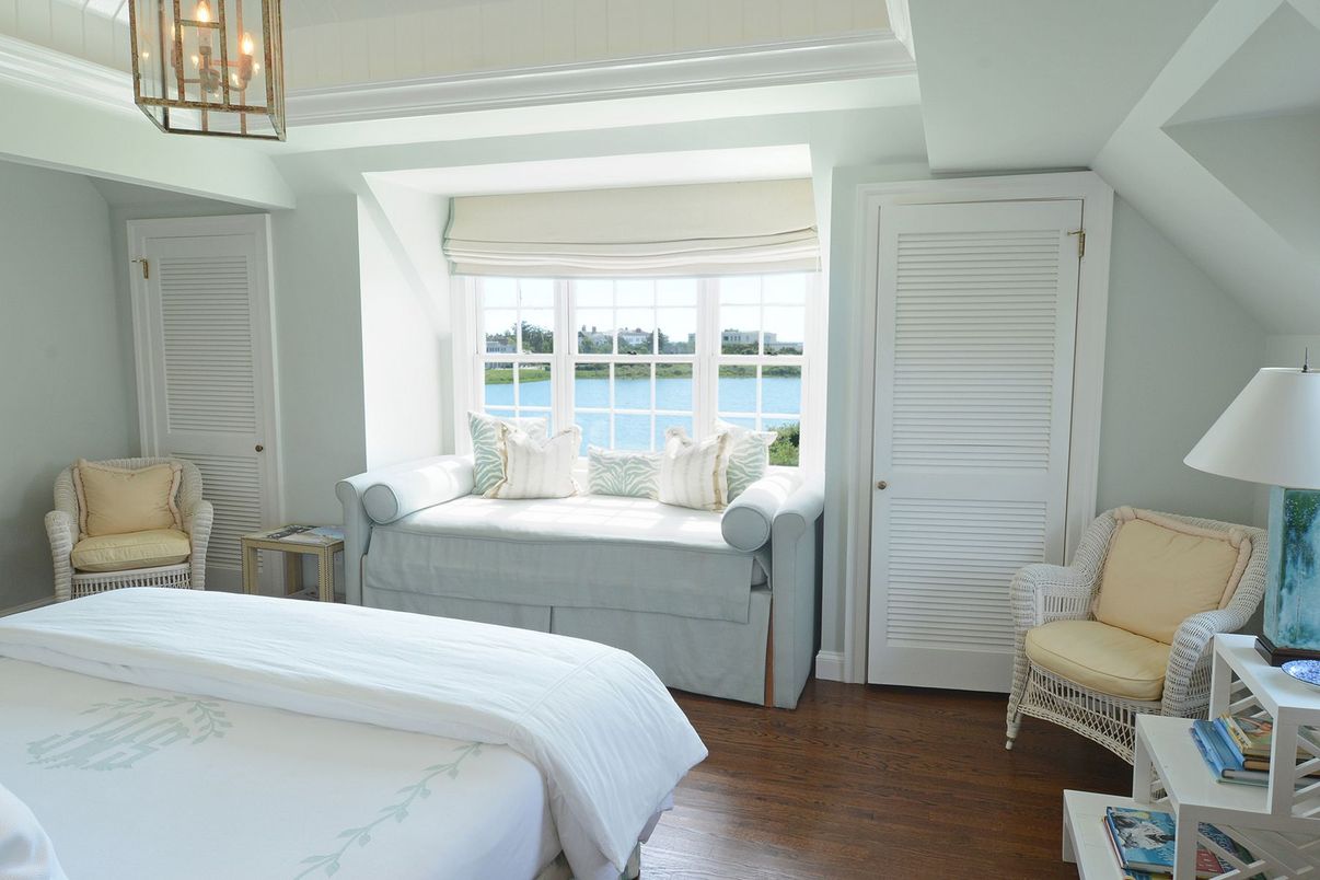 Bedroom, Interior, Water, Wood Texture Flooring