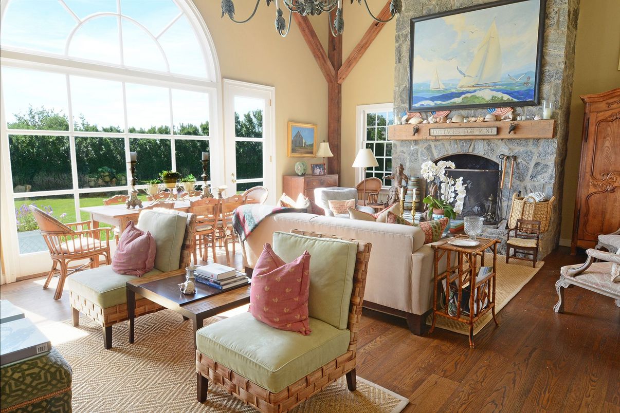 Dining room, Fireplace, Interior, Living room, Wood Texture Flooring