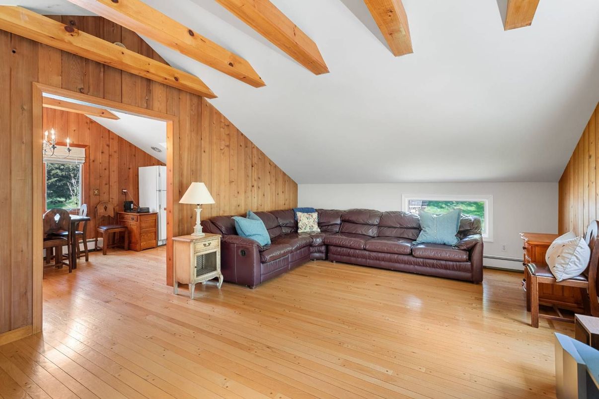Dining room, Interior, Living room, Wooden Beams, Wood Texture Flooring, Wooden Walls