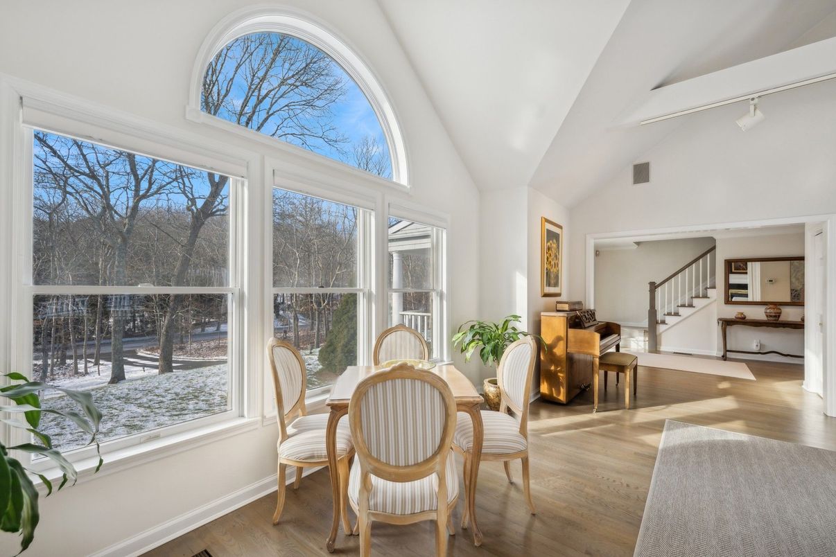 Dining room, Interior, Wood Texture Flooring