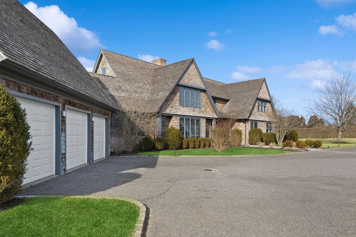 Attached, Exterior, Facade, Brick Facade, Tudor Revival