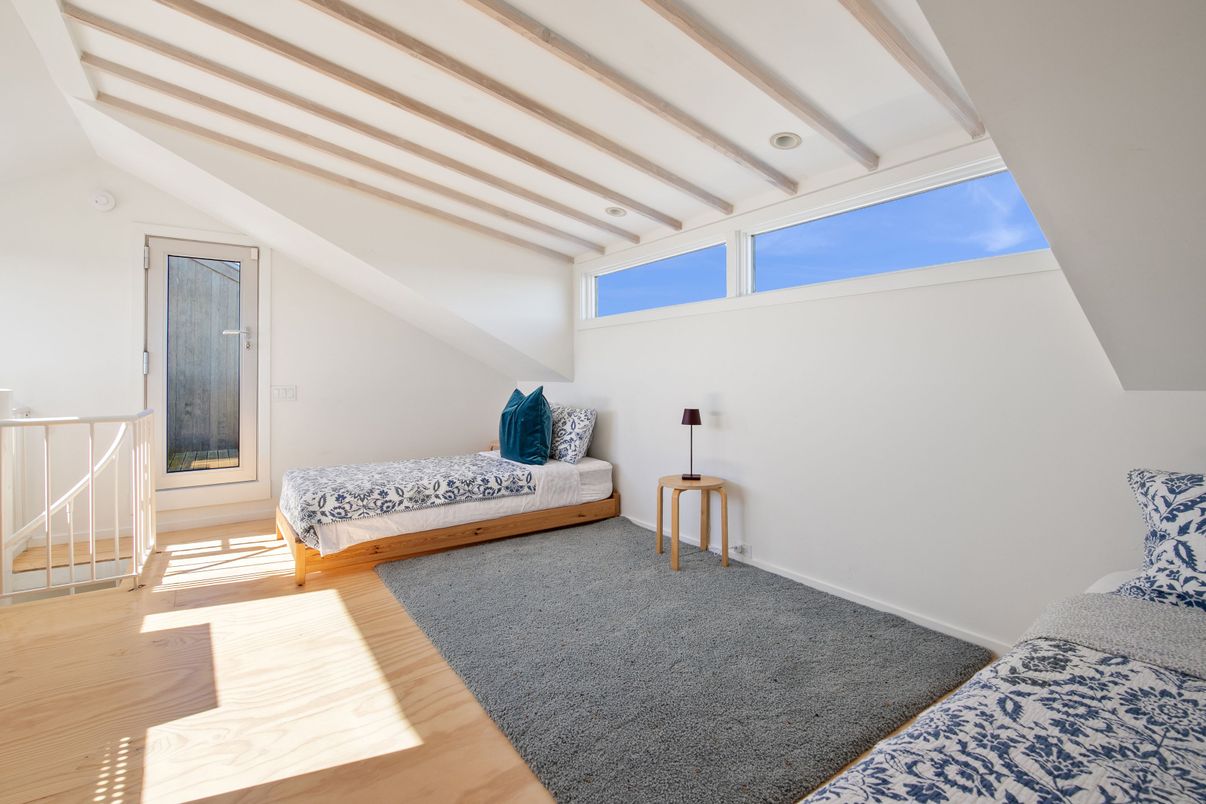 Bedroom, Interior, Wooden Beams, Wood Texture Flooring