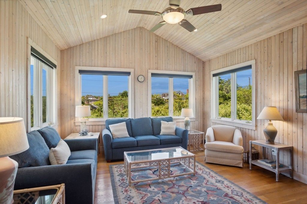 Interior, Living room, Recessed Lighting, Wooden Ceilings, Wood Texture Flooring, Wooden Walls