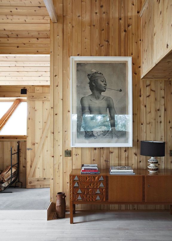 Interior, Wooden Walls