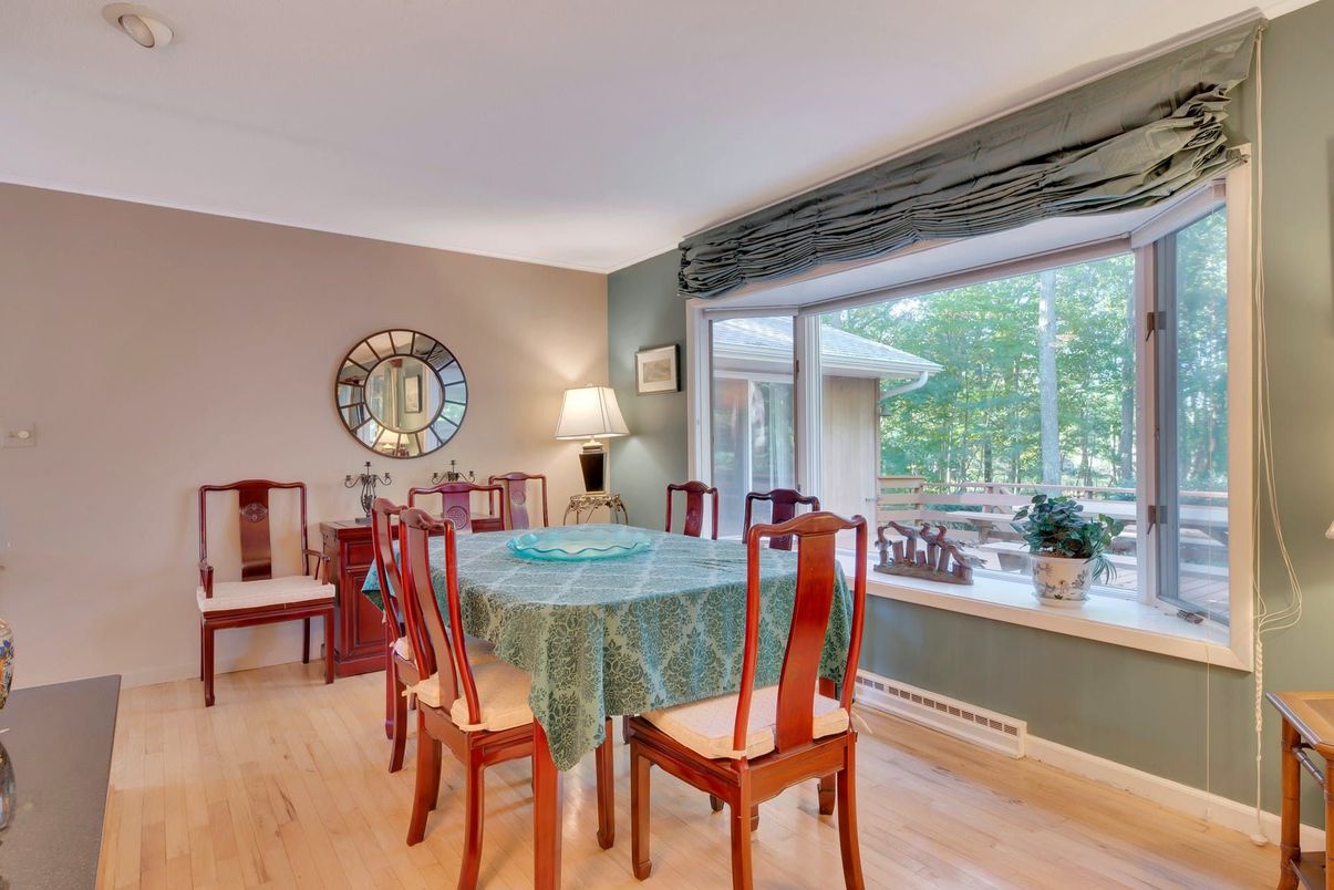 Dining room, Interior, Wood Texture Flooring