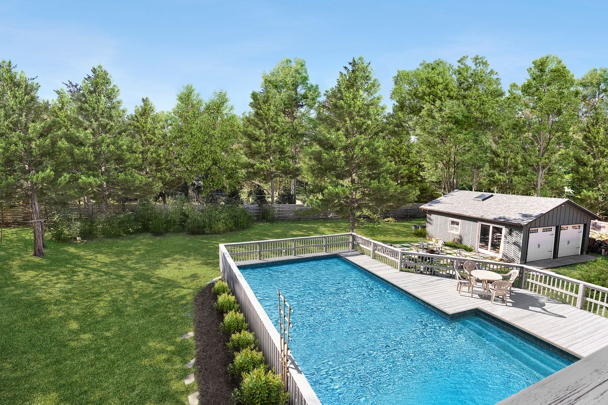 Backyard, Exterior, Pool