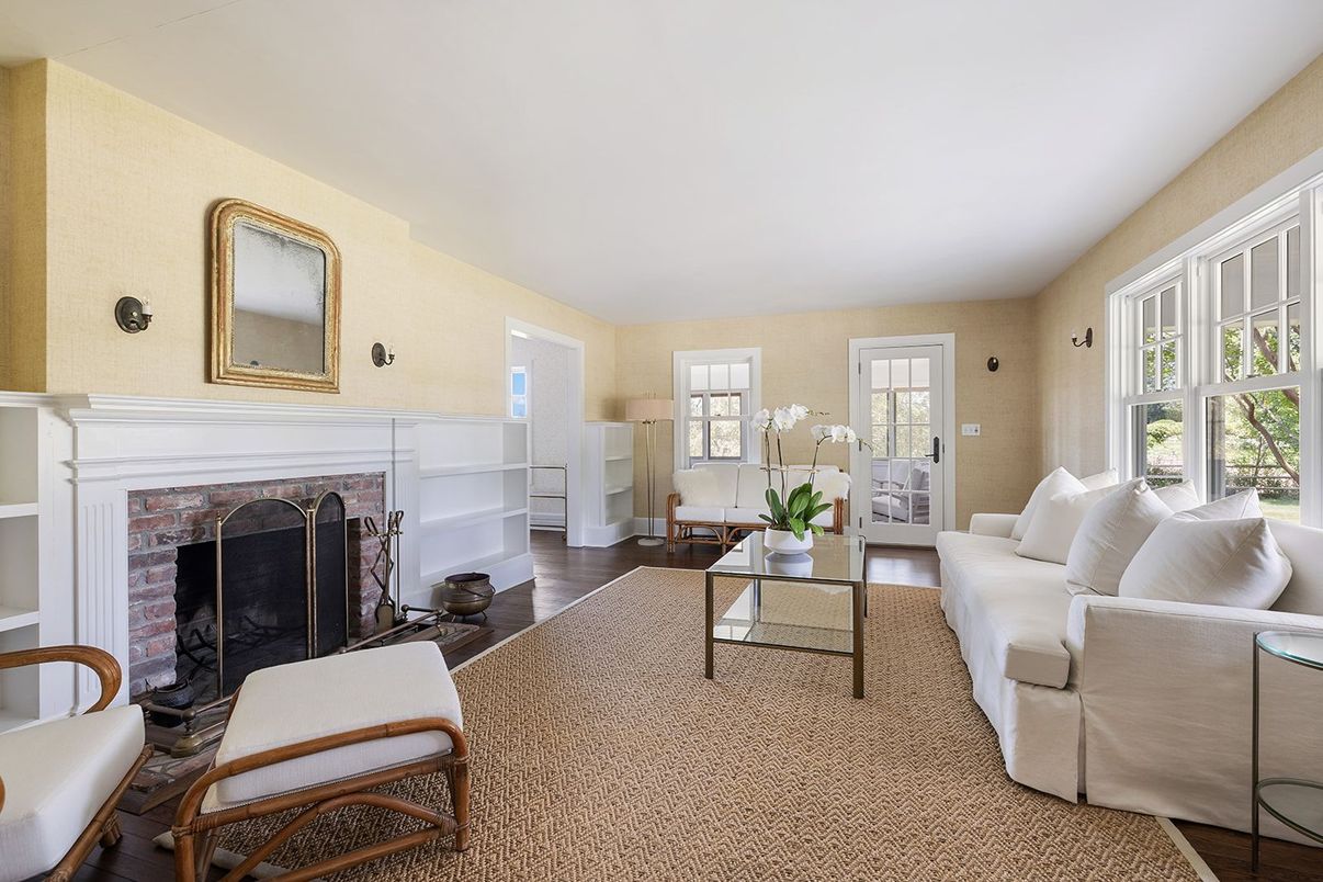 Fireplace, Interior, Living room, Wood Texture Flooring