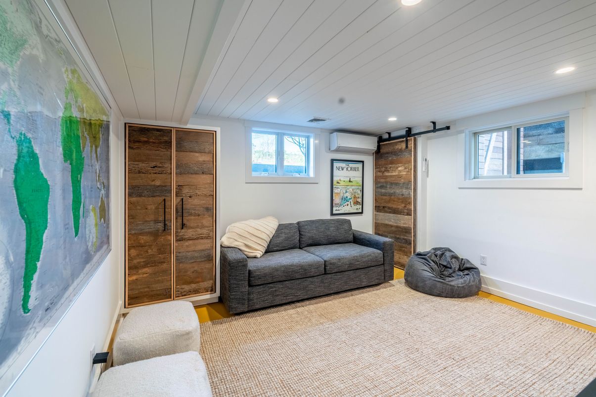 Interior, Recessed Lighting, Wooden Walls