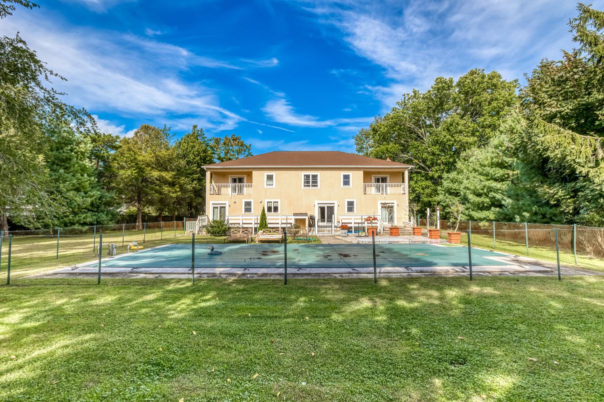 Backyard, Exterior, Pool, Tennis Courts