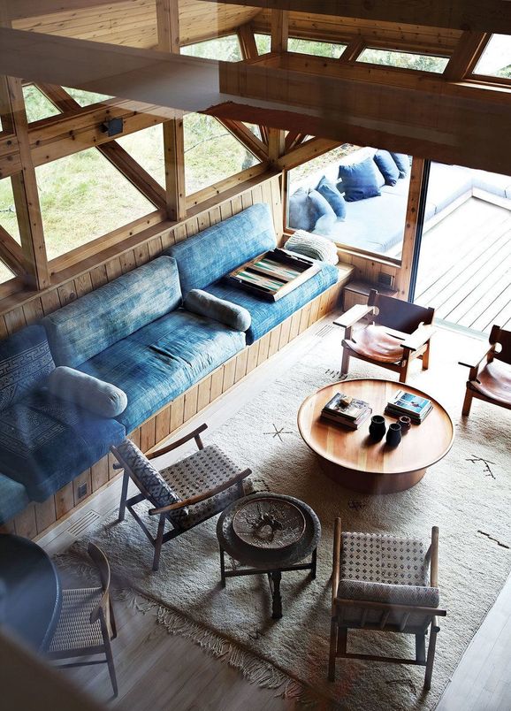 Exterior, Living room, Wooden Beams