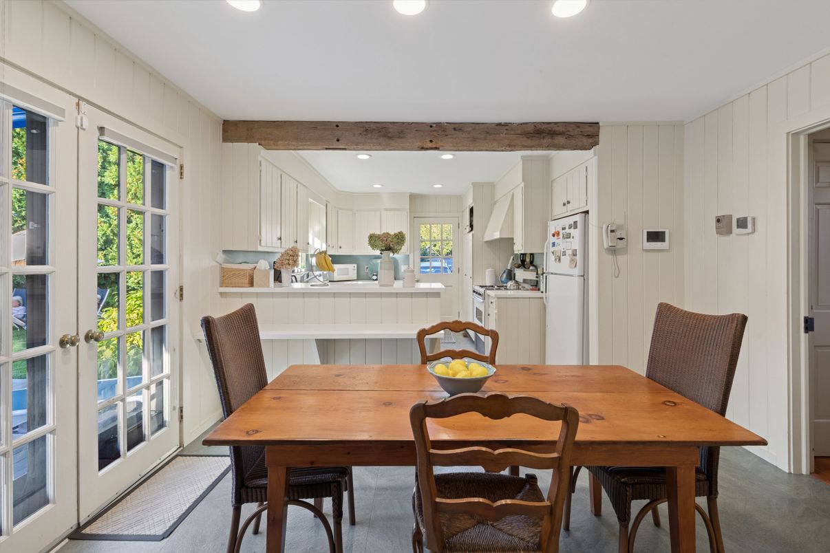 Dining room, Interior, Kitchen, Recessed Lighting