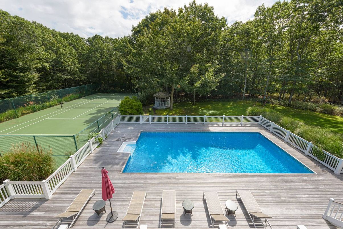 Exterior, Pool, Tennis Courts