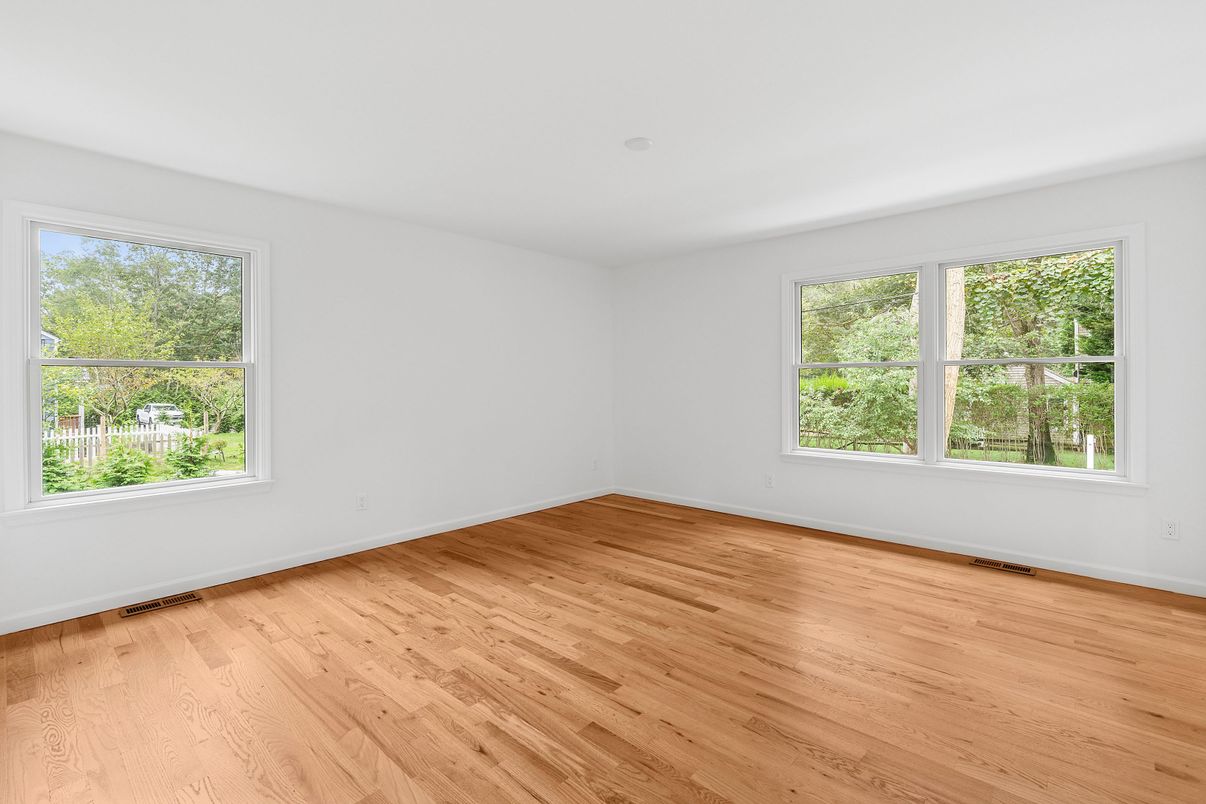 Empty room, Interior, Wood Texture Flooring