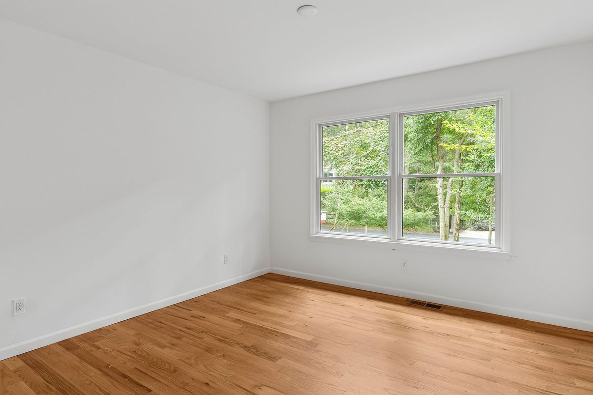 Empty room, Interior, Wood Texture Flooring