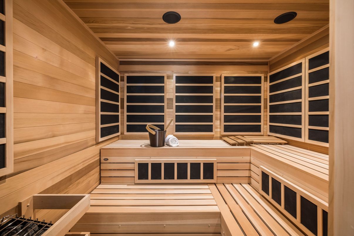 Interior, Recessed Lighting, Sauna Room
