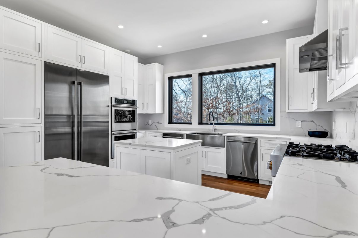 Interior, Kitchen, Recessed Lighting, Stainless Steel Appliances