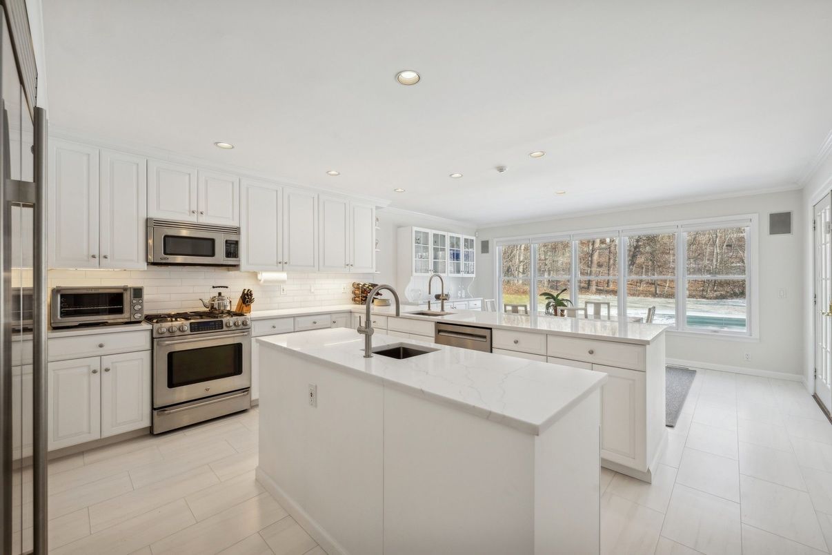 Interior, Kitchen, Recessed Lighting, Stainless Steel Appliances
