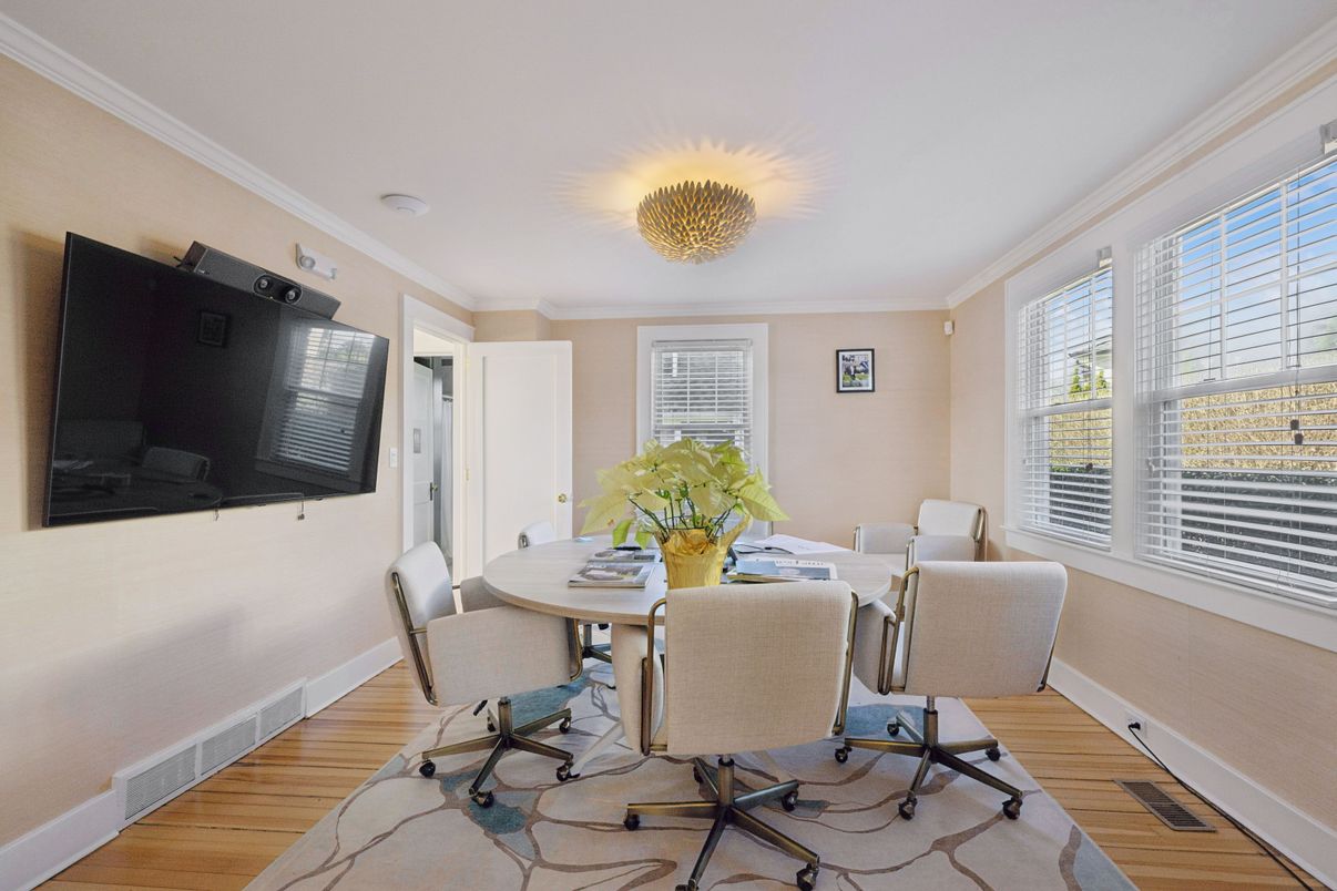 Dining room, Interior, Wood Texture Flooring
