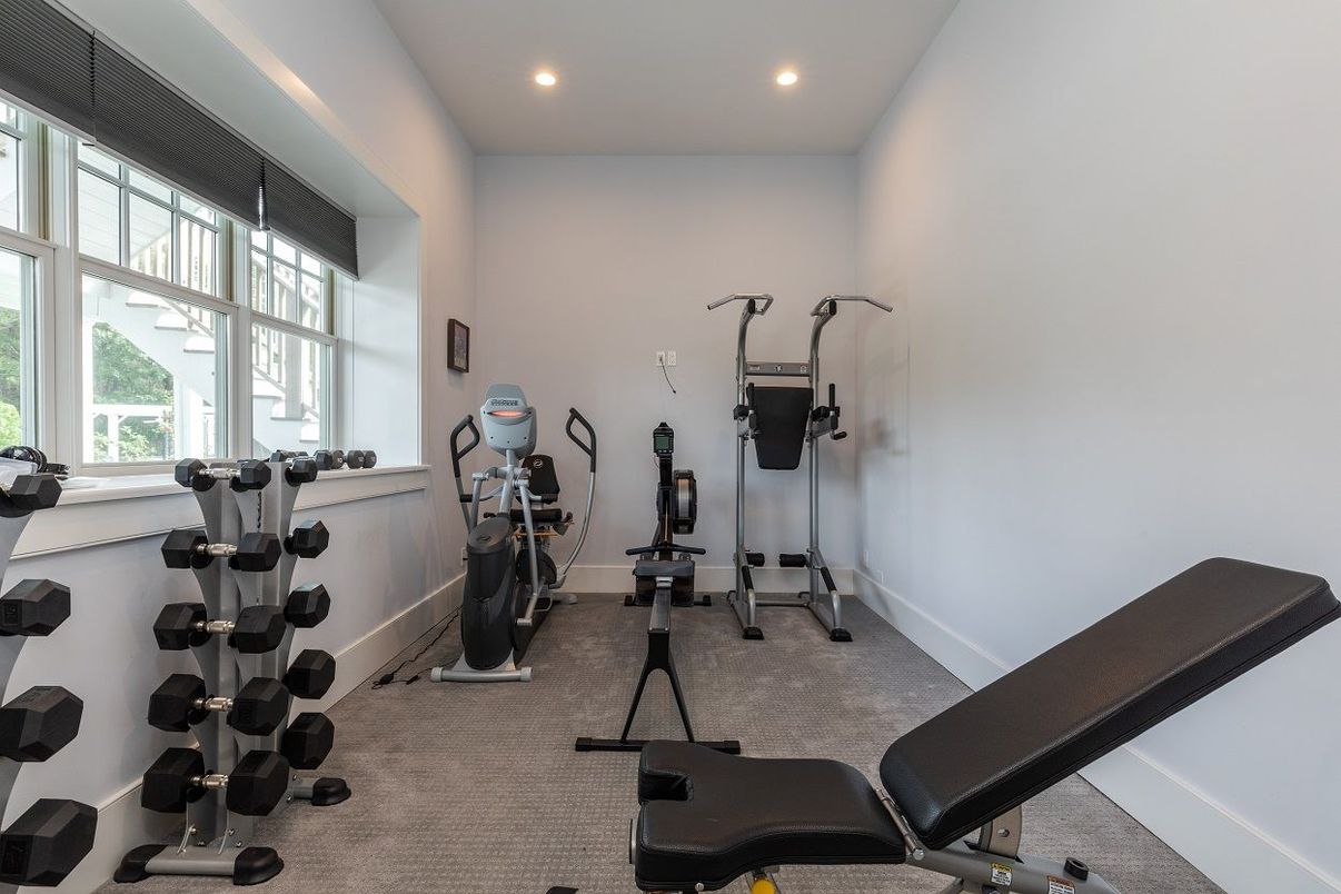 Fitness Equipment, Interior, Recessed Lighting
