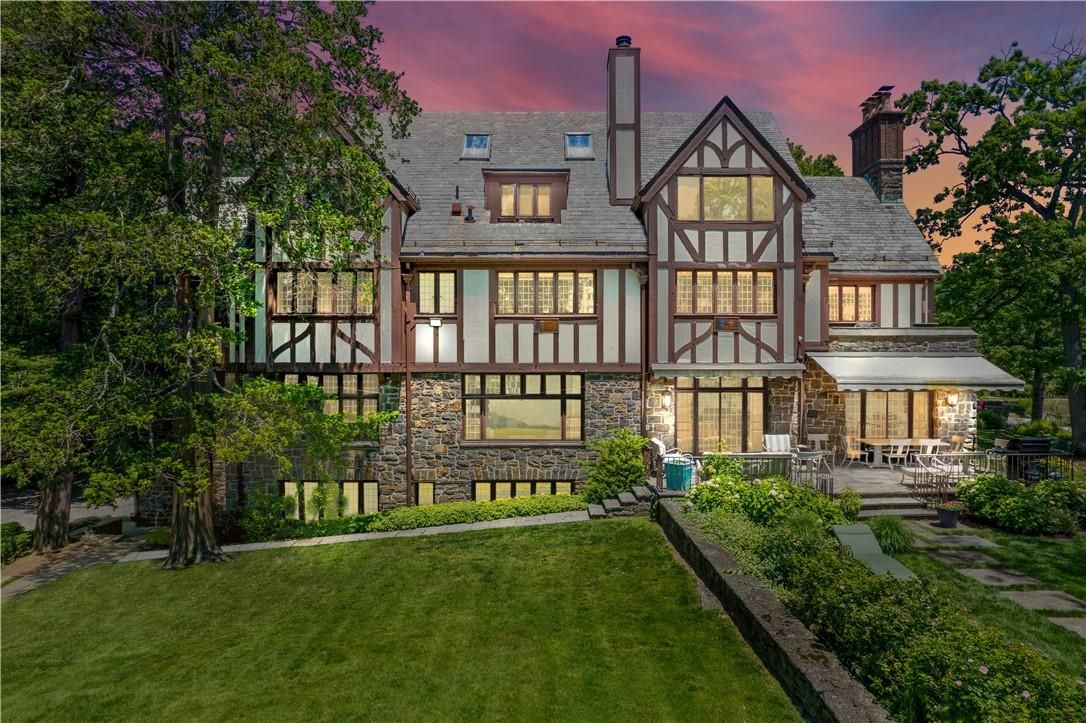 Backyard, Exterior, Facade, Brick Facade, Tudor Revival