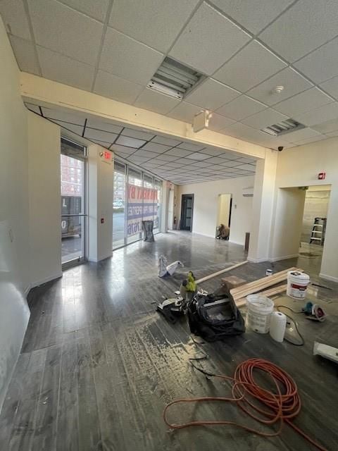 Empty room, Interior, Wood Texture Flooring