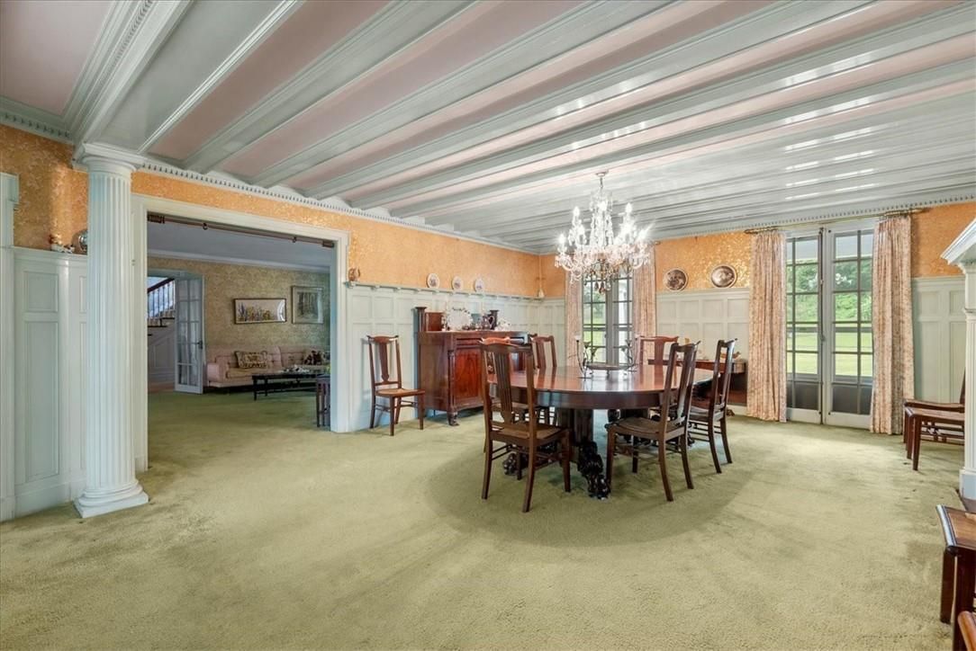 Chandelier, Dining room, Interior