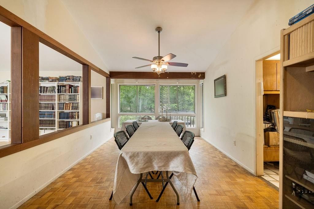 Dining room, Interior, Wood Texture Flooring